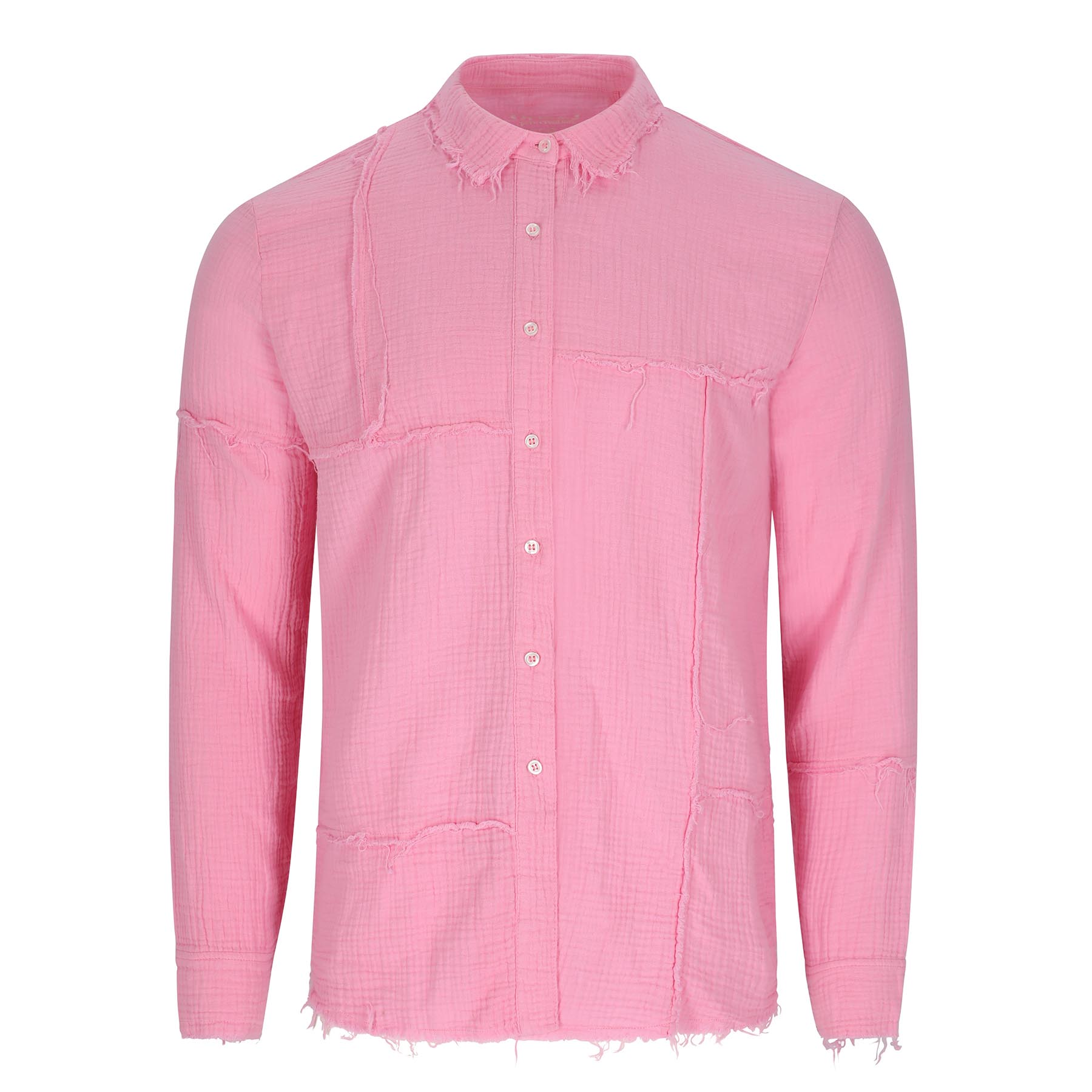 חולצת טטרה לנשים ורודה