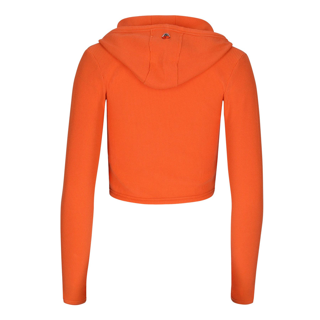 קארדיגן וואפל לנשים ORANGE ECLIPSE