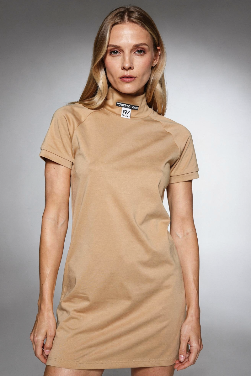 שמלה ROBERTO VINO בצבע חום לנשים