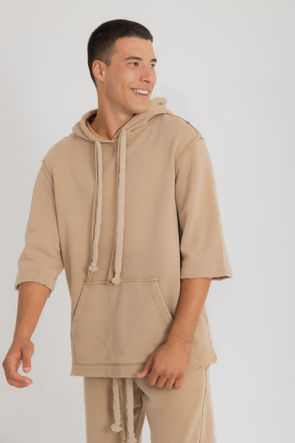 Sweatshirt BD Raw Edge Hoodie