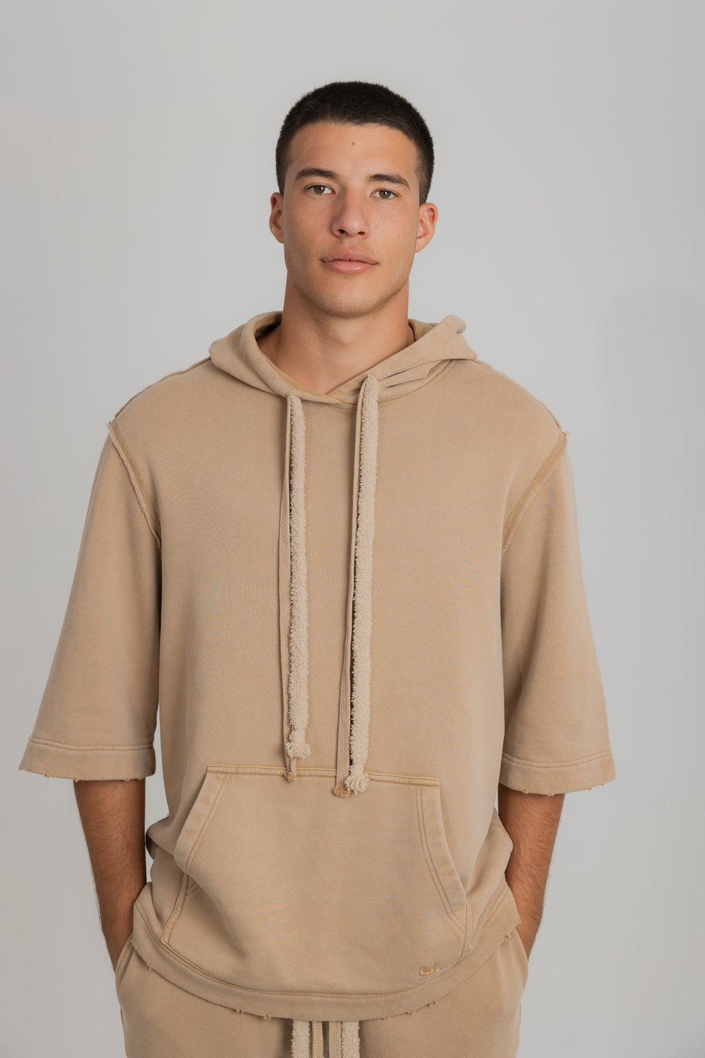 Sweatshirt BD Raw Edge Hoodie