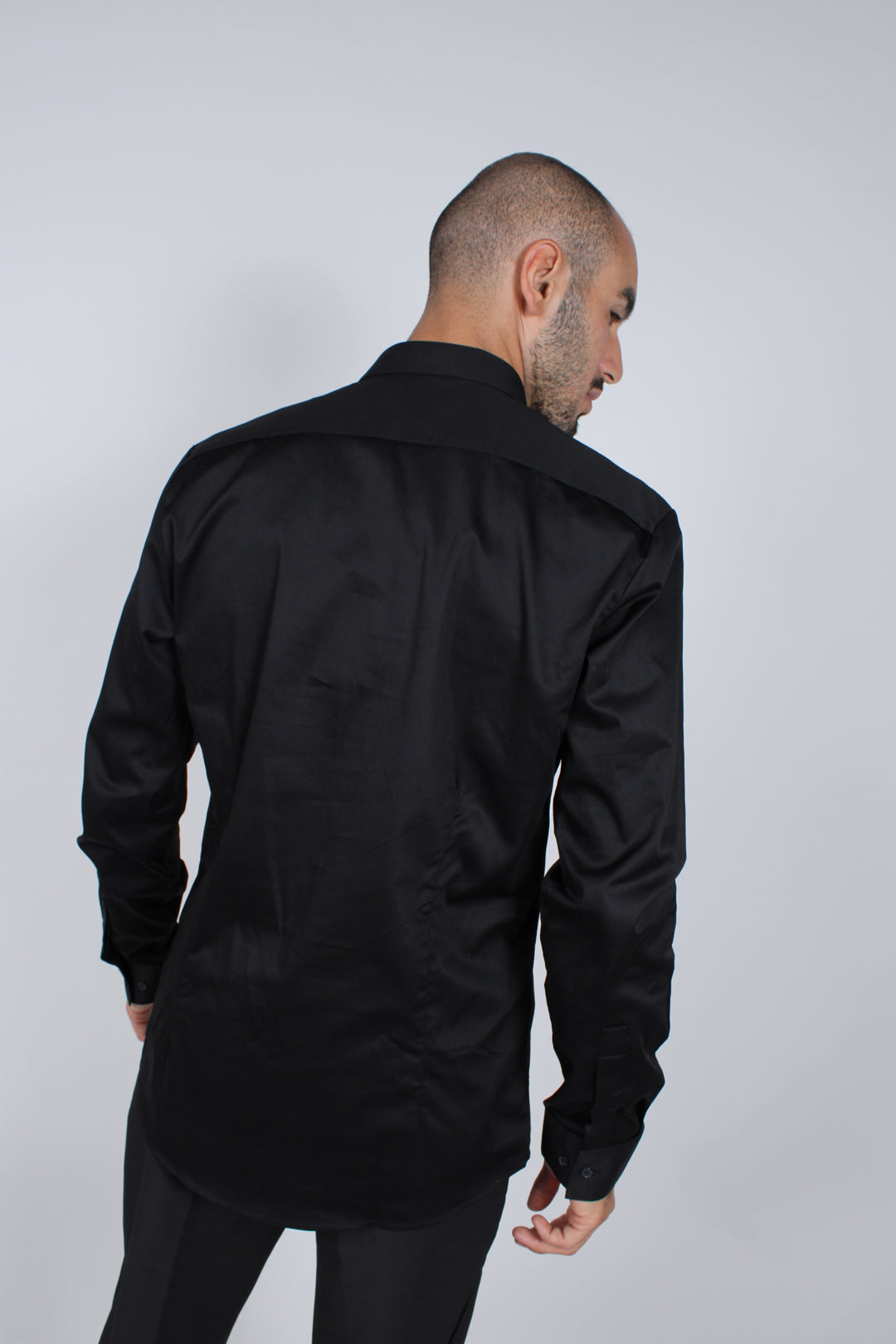 חולצה מכופתרת שרוול ארוך SLIM FIT