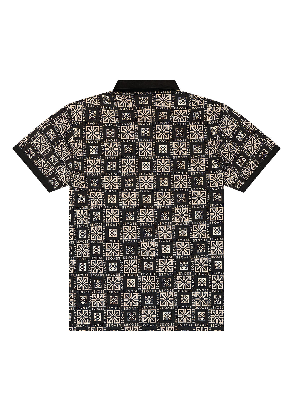 POLO SHIRT LEVOSE checkered pattern