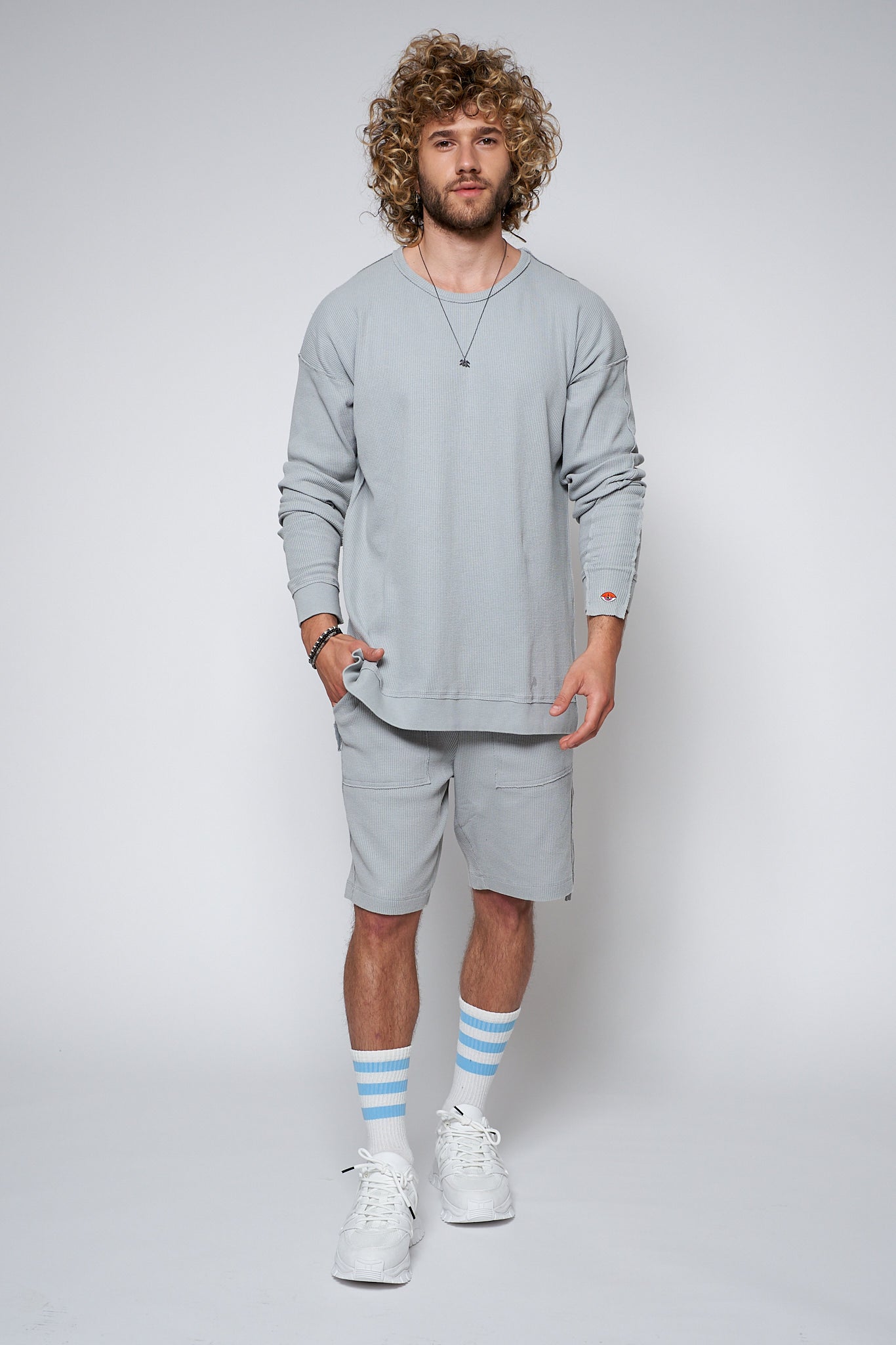 ברמודה וואפל יוניסקס SKIN GREY