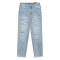 מכנסי ג'ינס W JEANS בצבע כחול לנשים