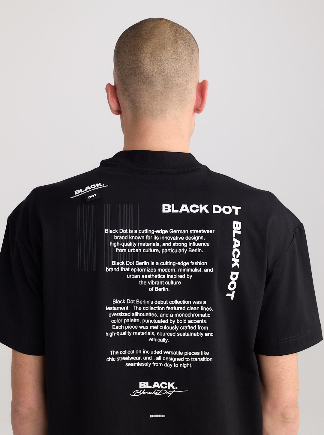 טישרט BLACK DOT - זהות אורבנית