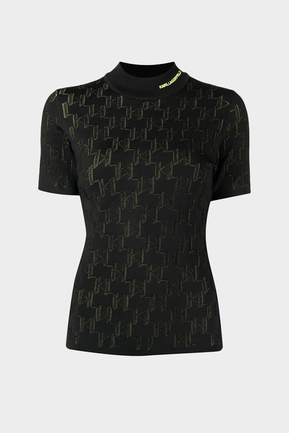 סריג גולף לנשים בצבע שחור KARL LAGERFELD Vendome online | ונדום .