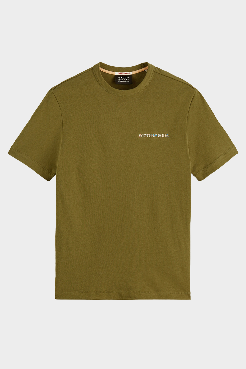 חולצה יוניסקס SCOTCH & SODAבצבע ירוק