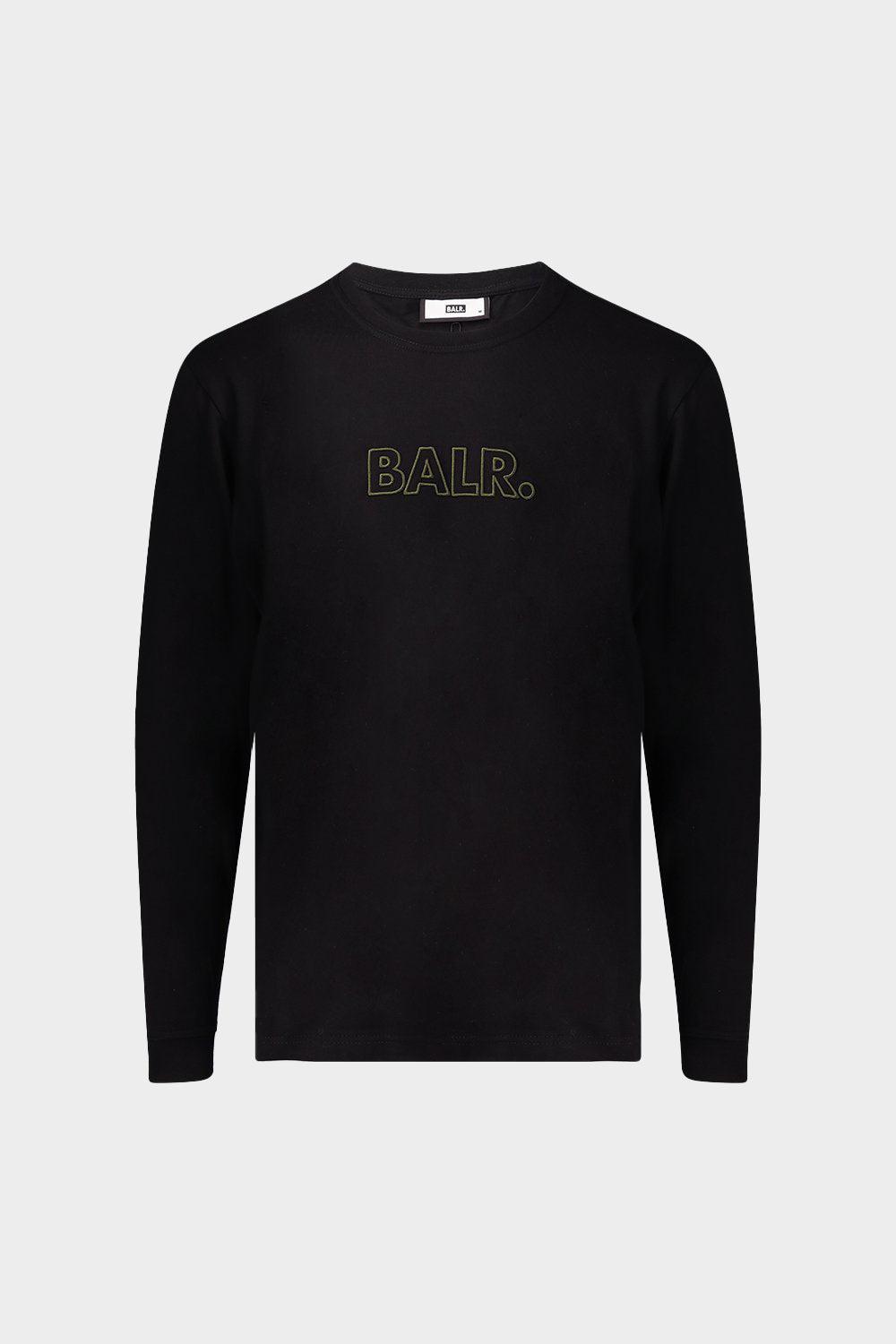 חולצת טי שירט שרוול ארוך לגברים רקמה BALR Vendome online | ונדום .