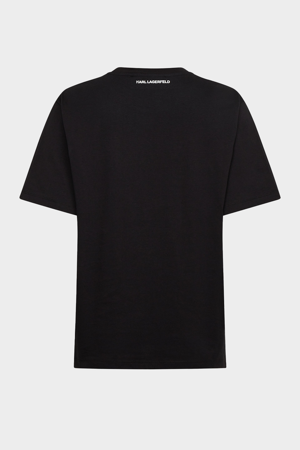 חולצת טי שירט לנשים בצבע שחור KARL LAGERFELD Vendome online | ונדום .