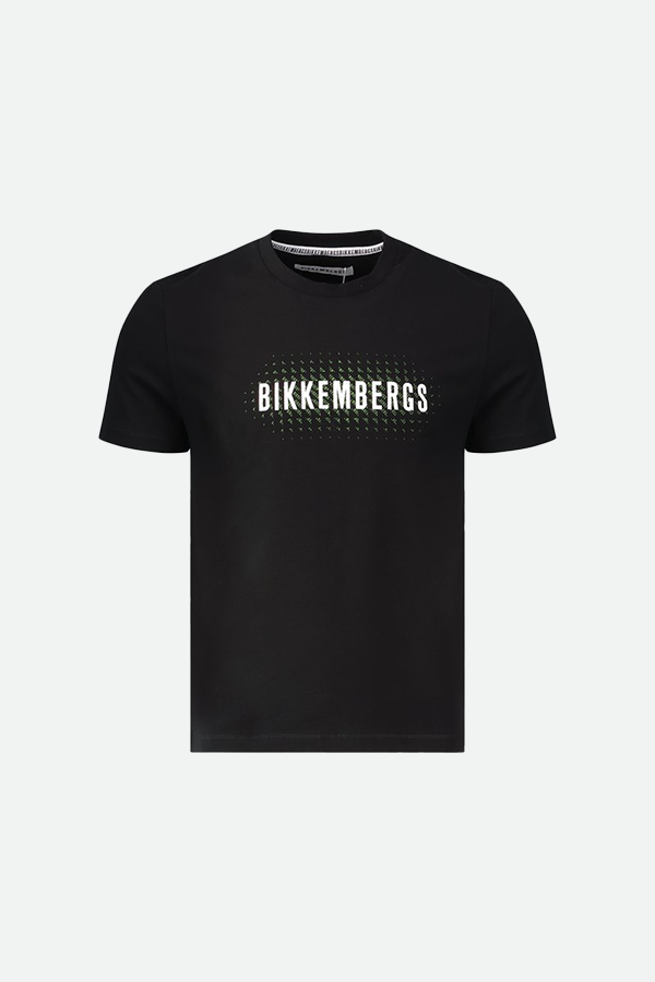 חולצת טי שירט לגברים הדפס לוגו BIKKEMBERGS Vendome online | ונדום .