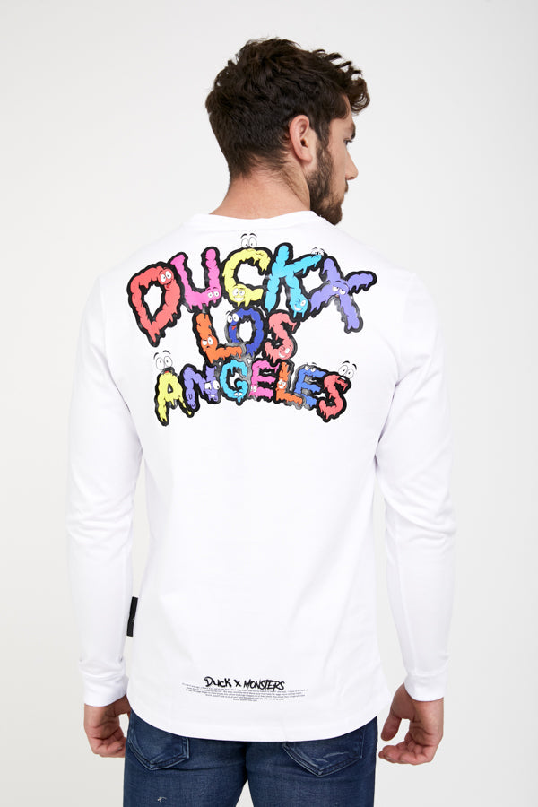 חולצת טי שירט שרוול ארוך LOS ANGELES DUCK