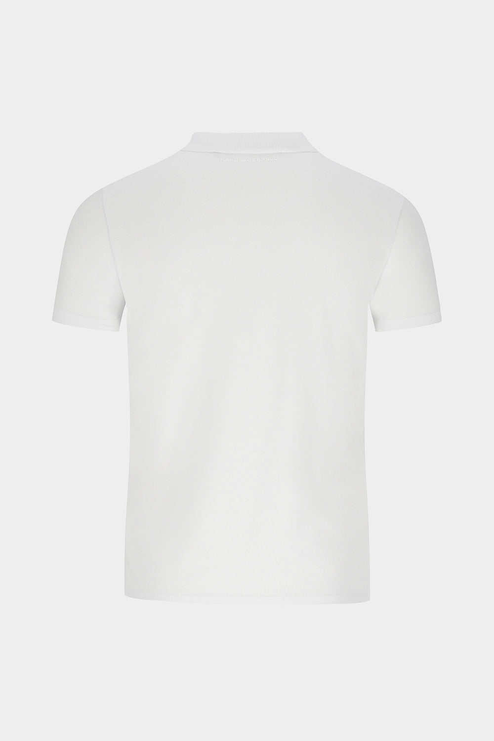 חולצת פולו לגברים בצבע לבן KARL LAGERFELD KARL LAGERFELD Vendome online | ונדום .
