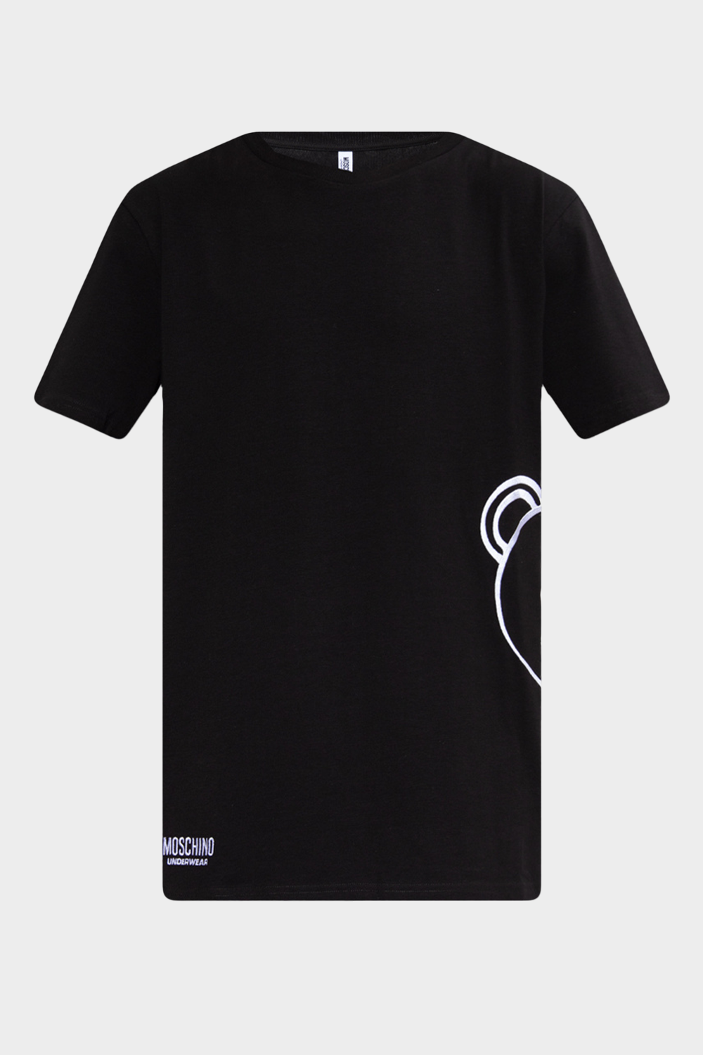 חולצת טי שירט לגברים בצבע שחור MOSCHINO Vendome online | ונדום .