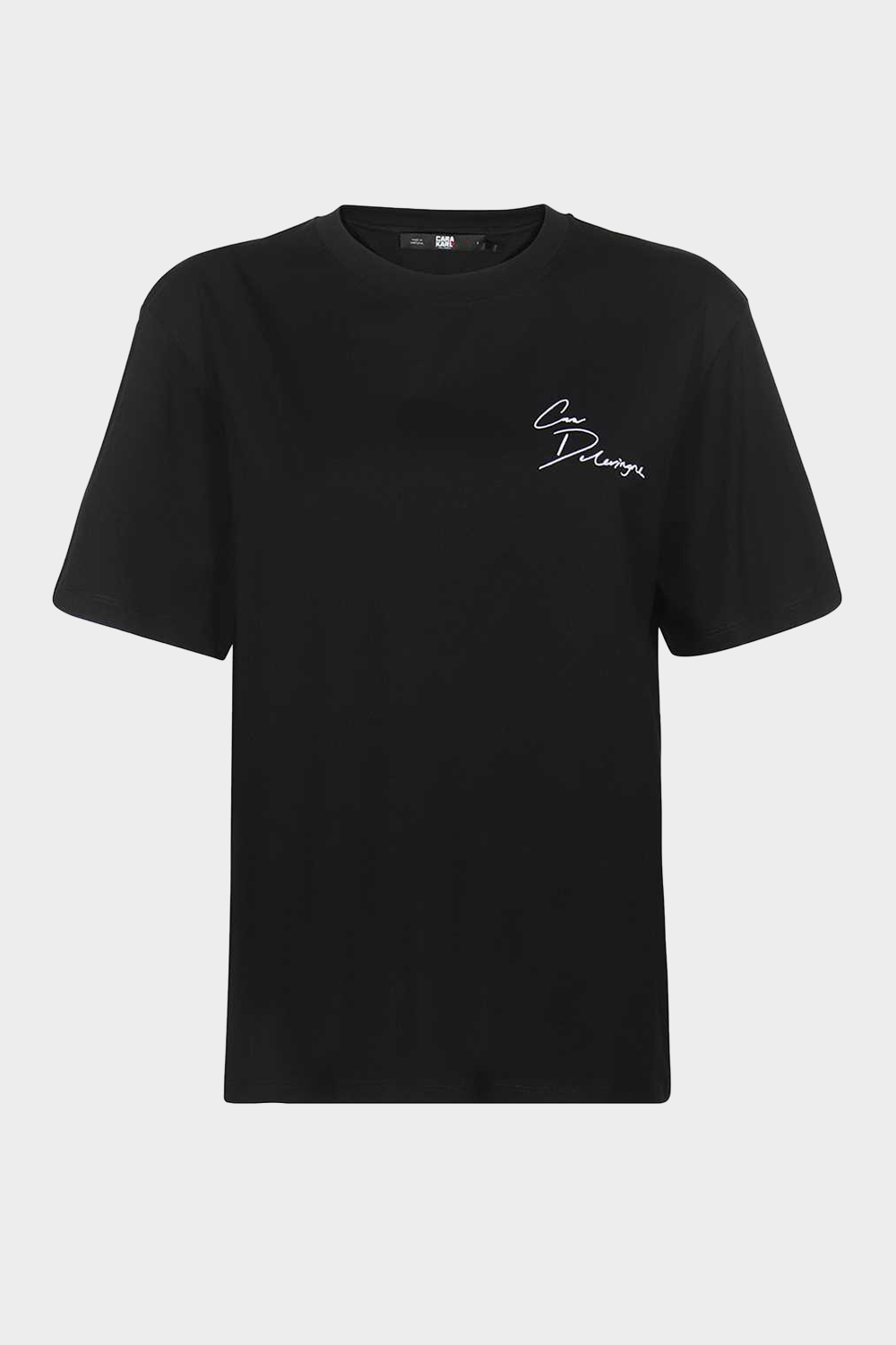חולצת טי שירט לנשים בצבע שחור KARL LAGERFELD Vendome online | ונדום .