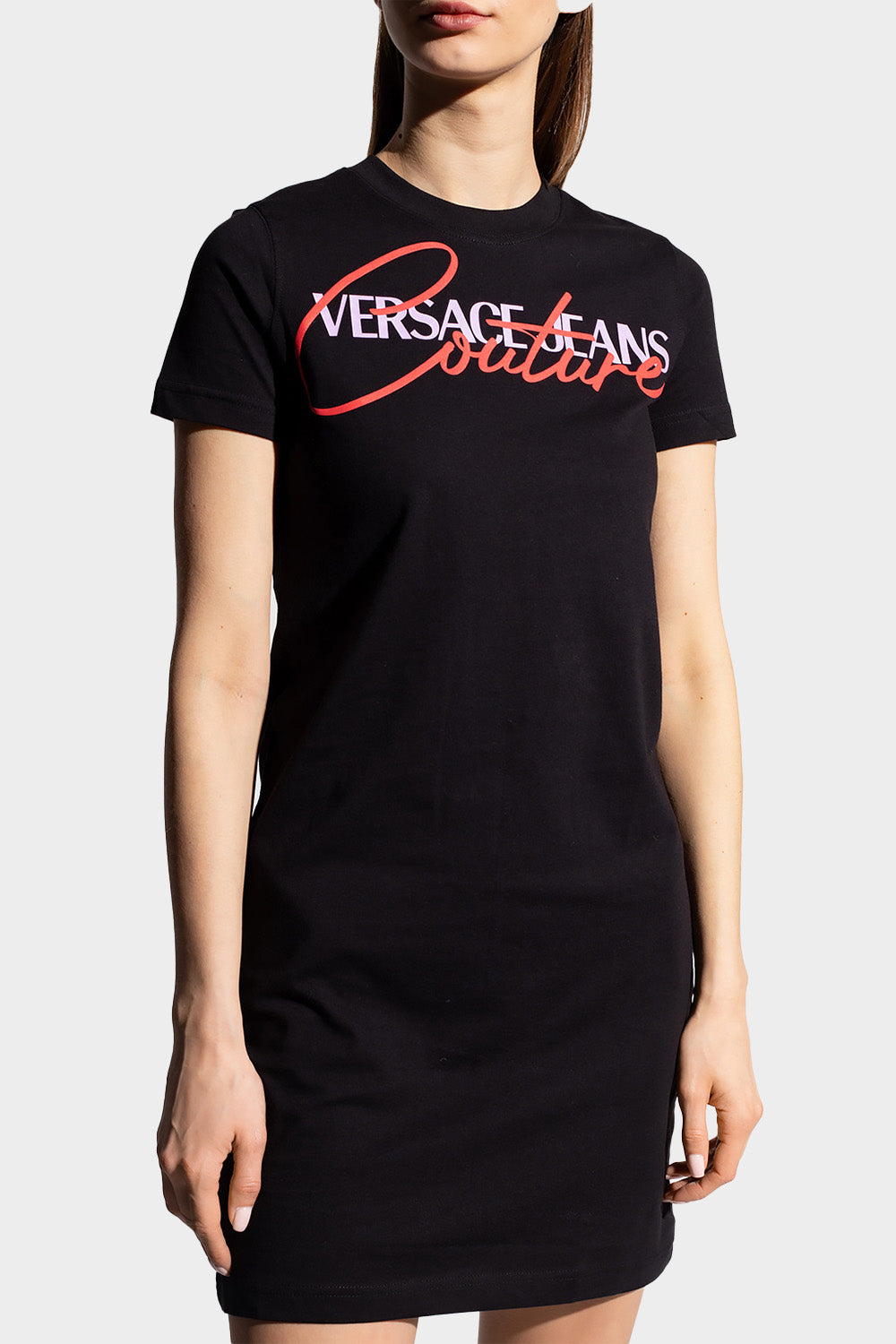 שמלת טי שירט לנשים לוגו VERSACE Vendome online | ונדום .