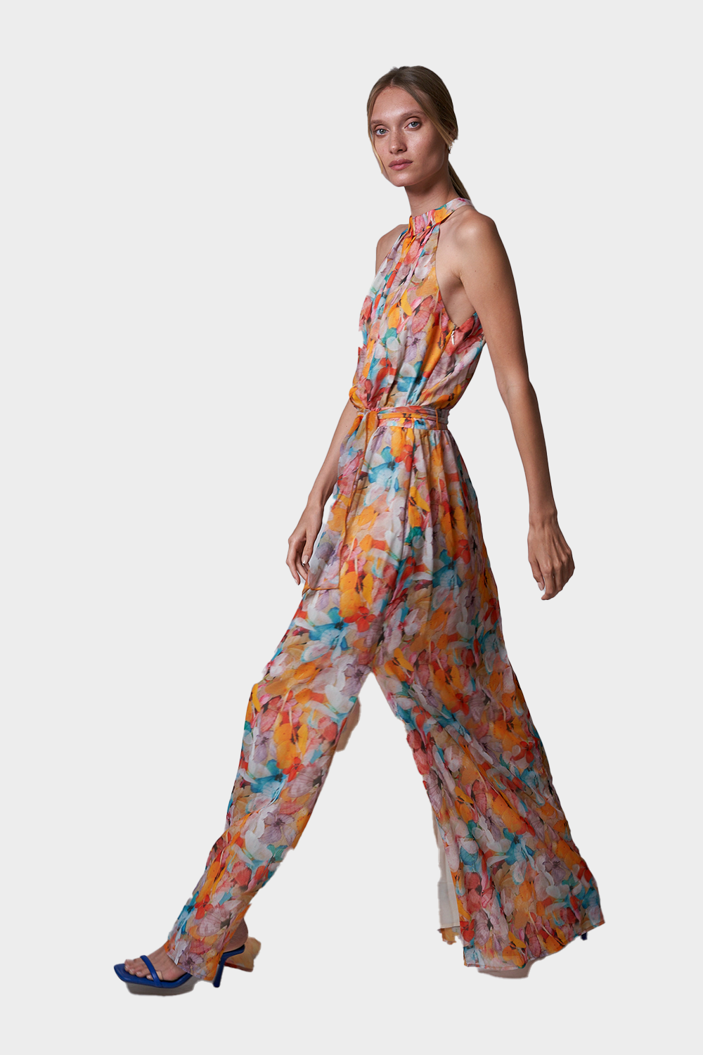 שמלה ארוכה לנשים הדפס פרחוני LIU JO Vendome online | ונדום .