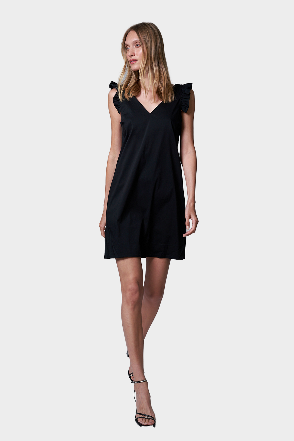 שמלה קצרה לנשים שרוולים מכווצים LIU JO Vendome online | ונדום .