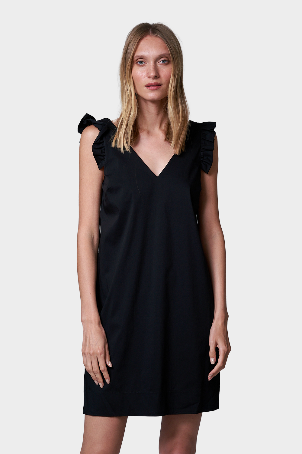 שמלה קצרה לנשים שרוולים מכווצים LIU JO Vendome online | ונדום .