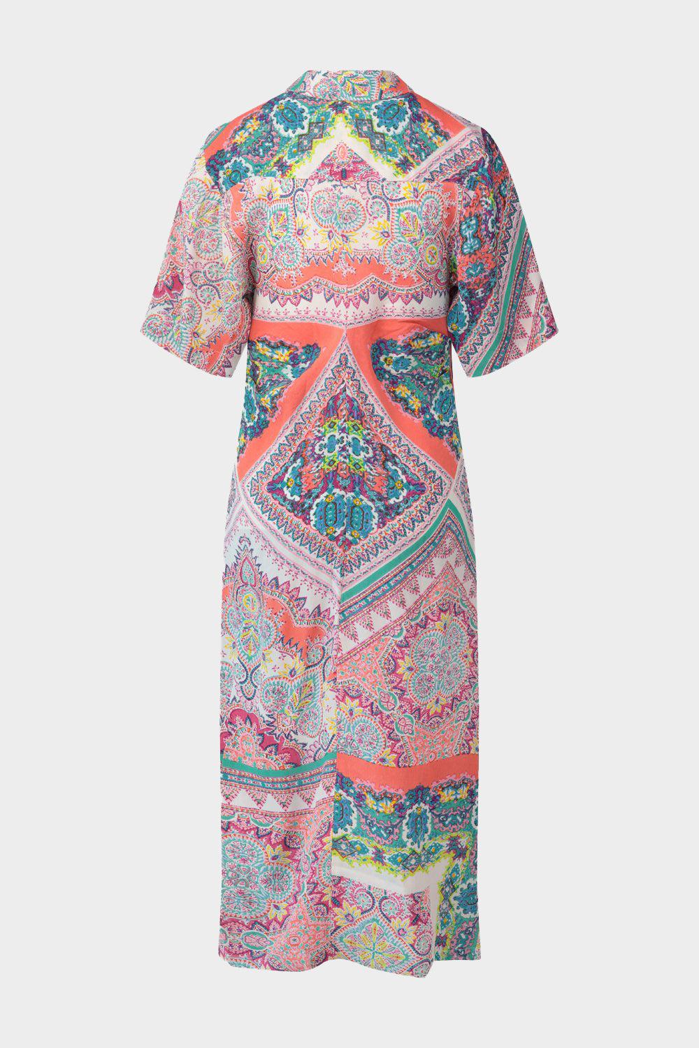 שמלת STANISLAS לנשים הדפס אסטר פרחוני RENE DERHY Vendome online | ונדום .