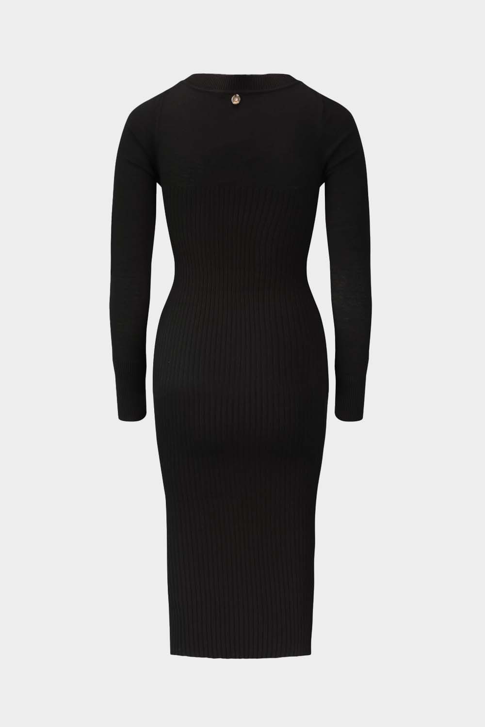 שמלת סריג ריבס לנשים אחרי הברך LIU JO Vendome online | ונדום .