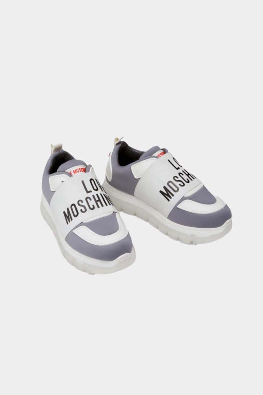 נעלי סליפ און לנשים לוגו MOSCHINO Vendome online | ונדום .