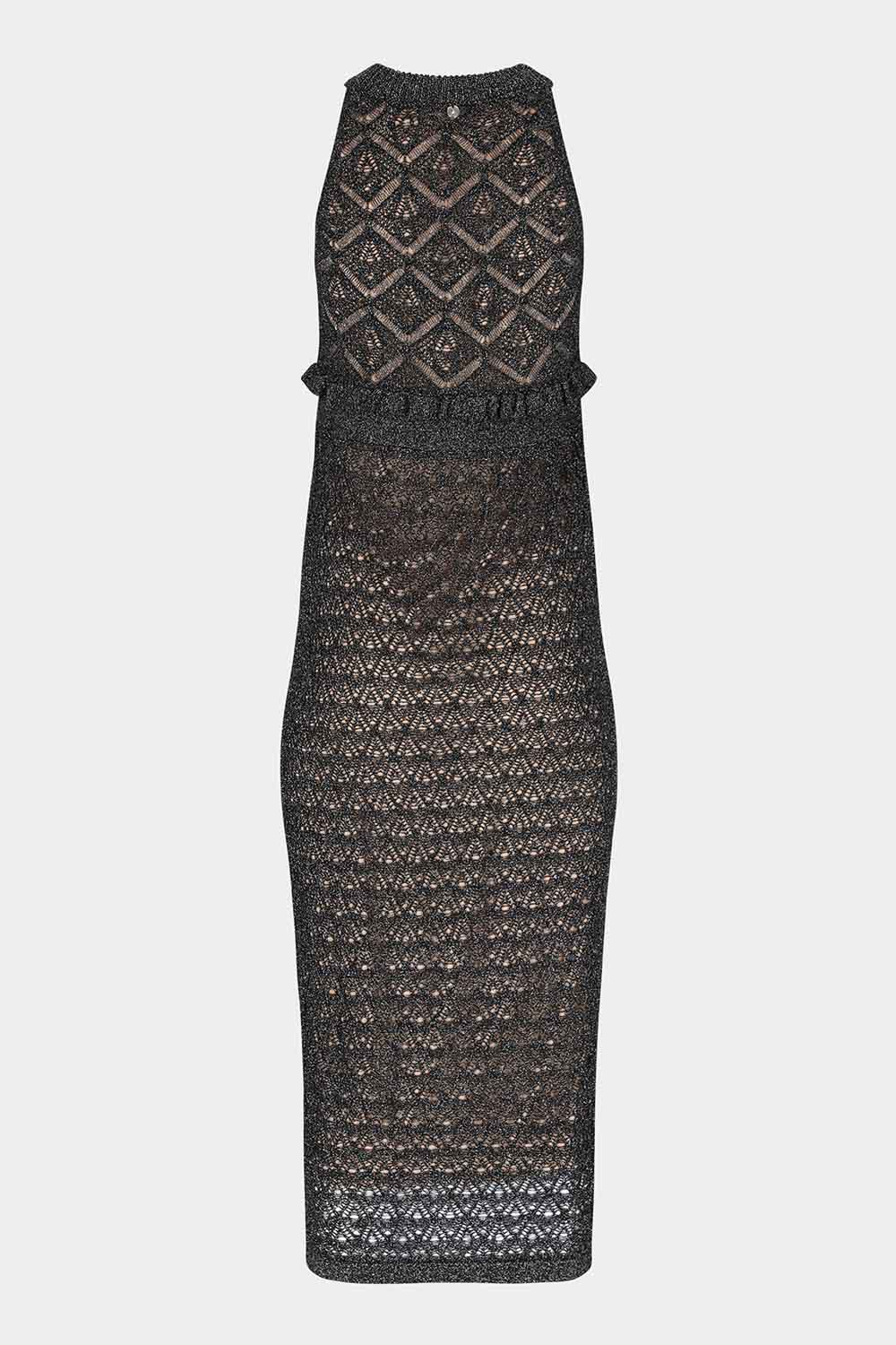 שמלת תחרה לנשים מעוינים LIU JO Vendome online | ונדום .