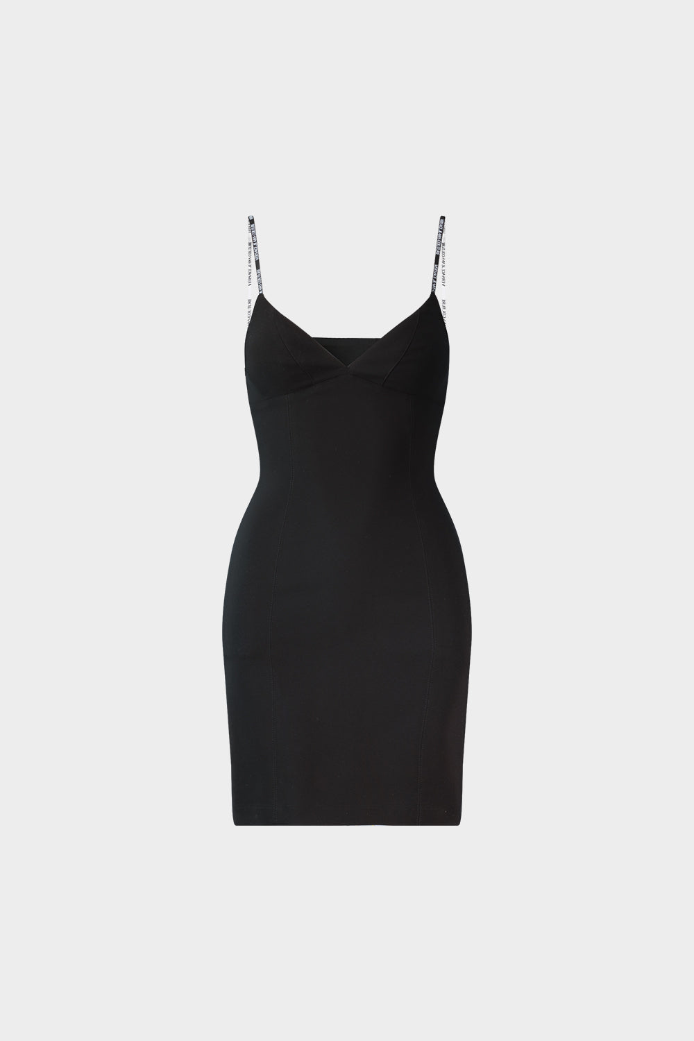 שמלה קצרה לנשים כתפיות ספגטי VERSACE Vendome online | ונדום .