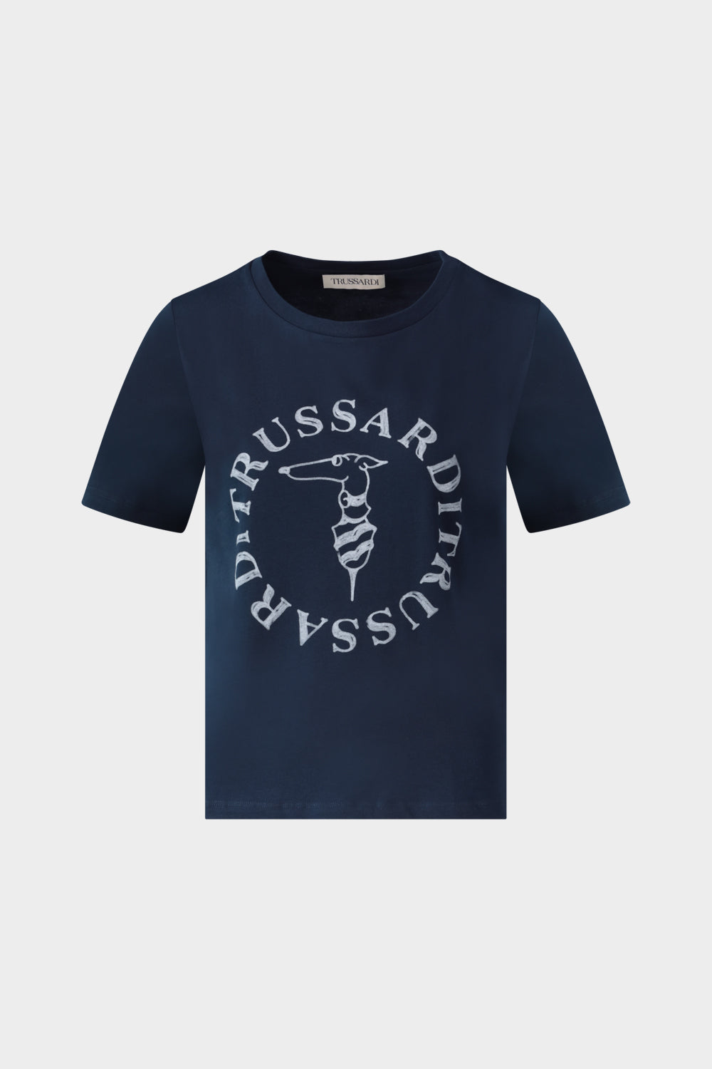 חולצת טי שירט לנשים לוגו תחש TRUSSARDI Vendome online | ונדום .