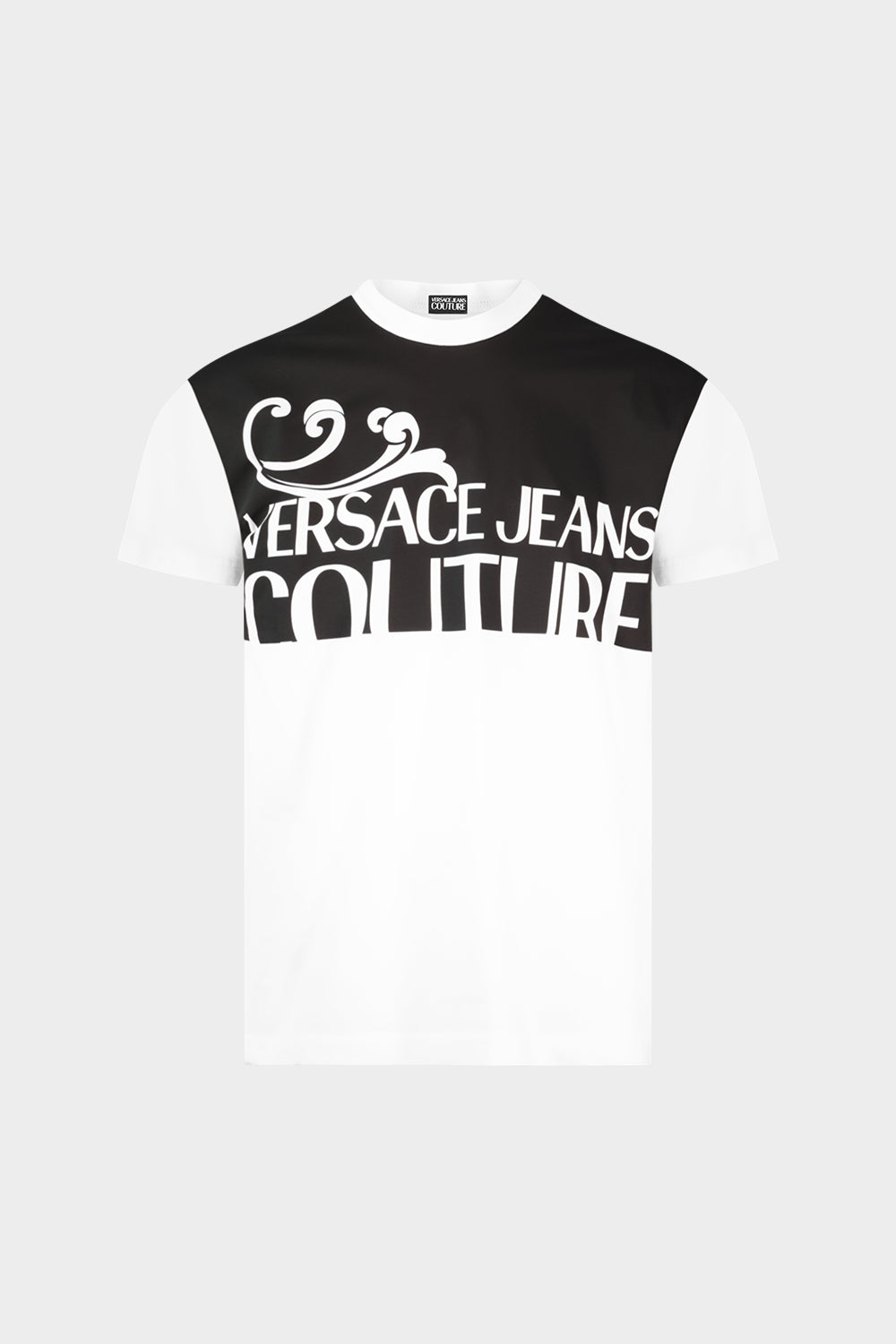 חולצת טי שירט שרוול קצר לגברים הדפס VERSACE Vendome online | ונדום .