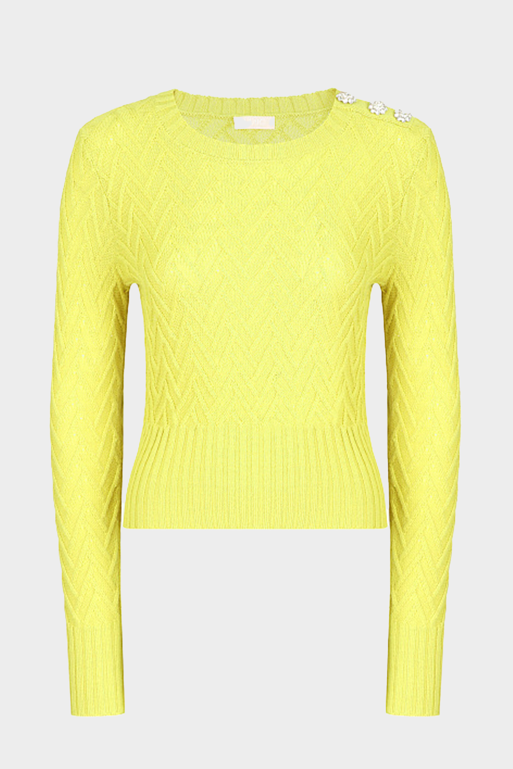 סריג לנשים בצבע צהוב LIU JO Vendome online | ונדום .