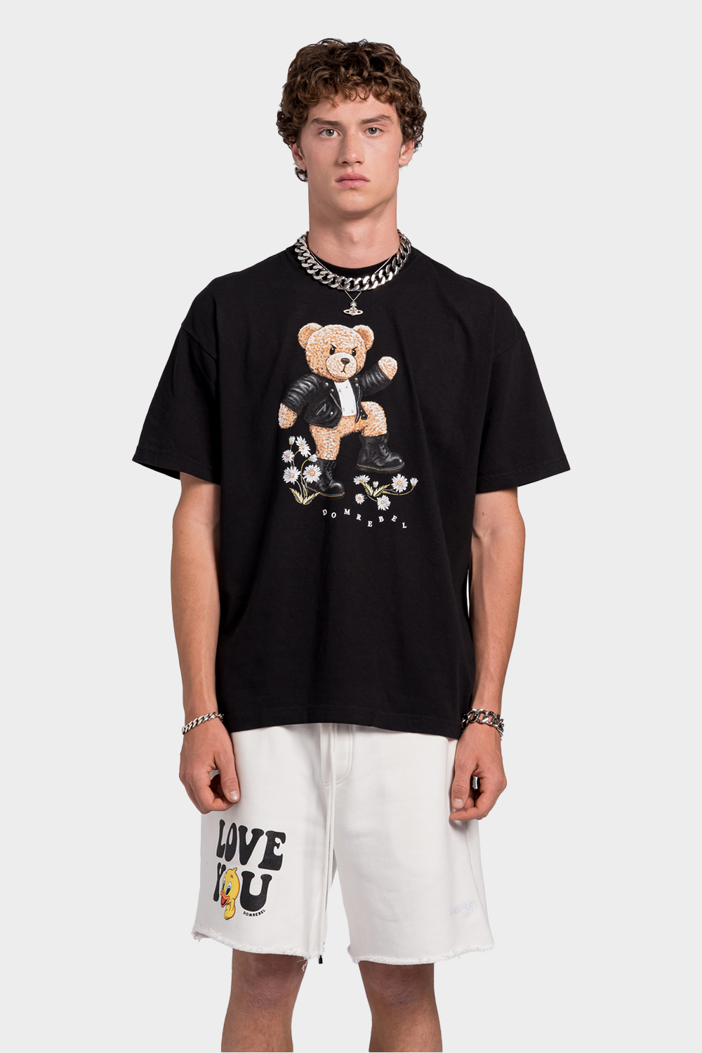 חולצת טי שירט לגברים דובי רוקד DOMREBEL Vendome online | ונדום .