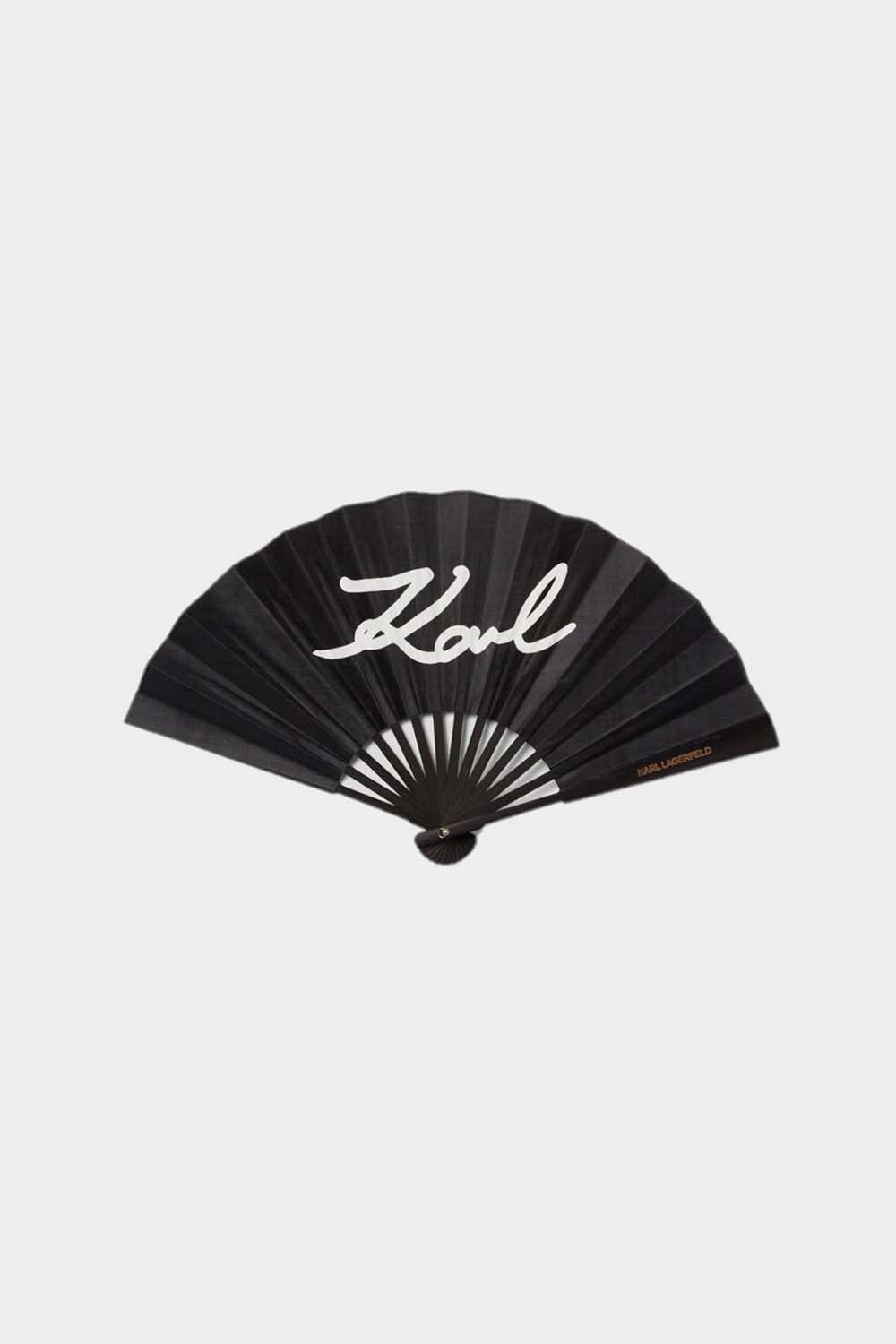 מניפה יפנית לנשים לוגו חתימה KARL LAGERFELD Vendome online | ונדום .