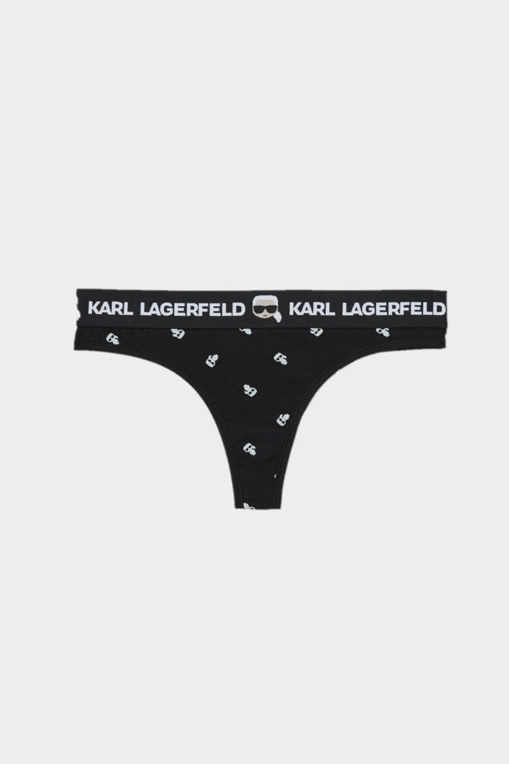 תחתוני חוטיני לנשים גומי לוגו KARL LAGERFELD Vendome online | ונדום .