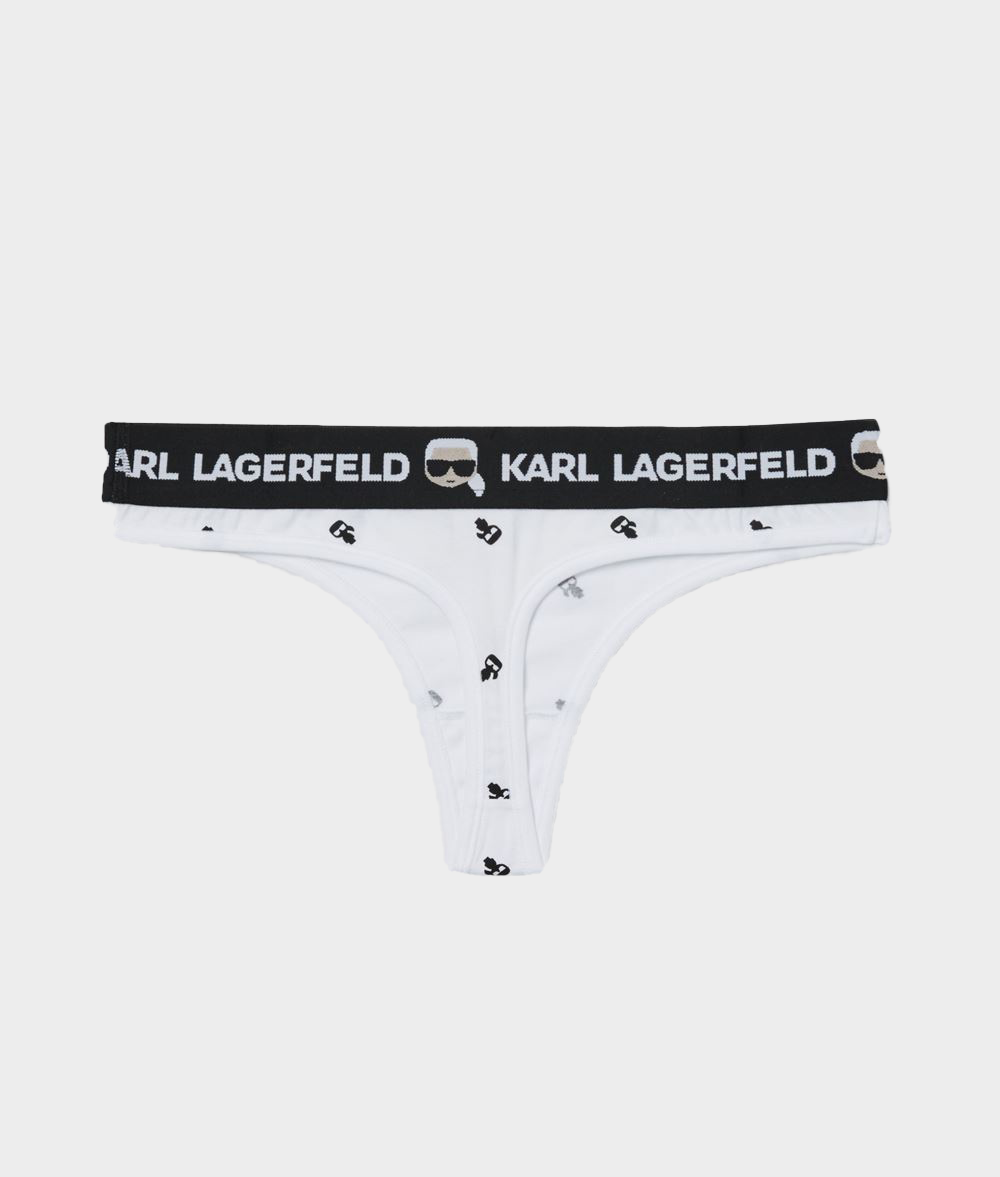 תחתוני חוטיני לנשים גומי לוגו KARL LAGERFELD Vendome online | ונדום .