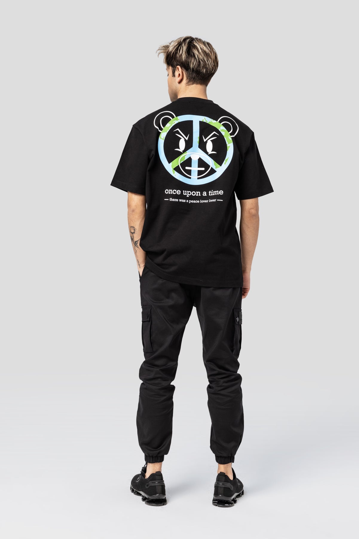 חולצת טי שירט שרוול קצר PEACE