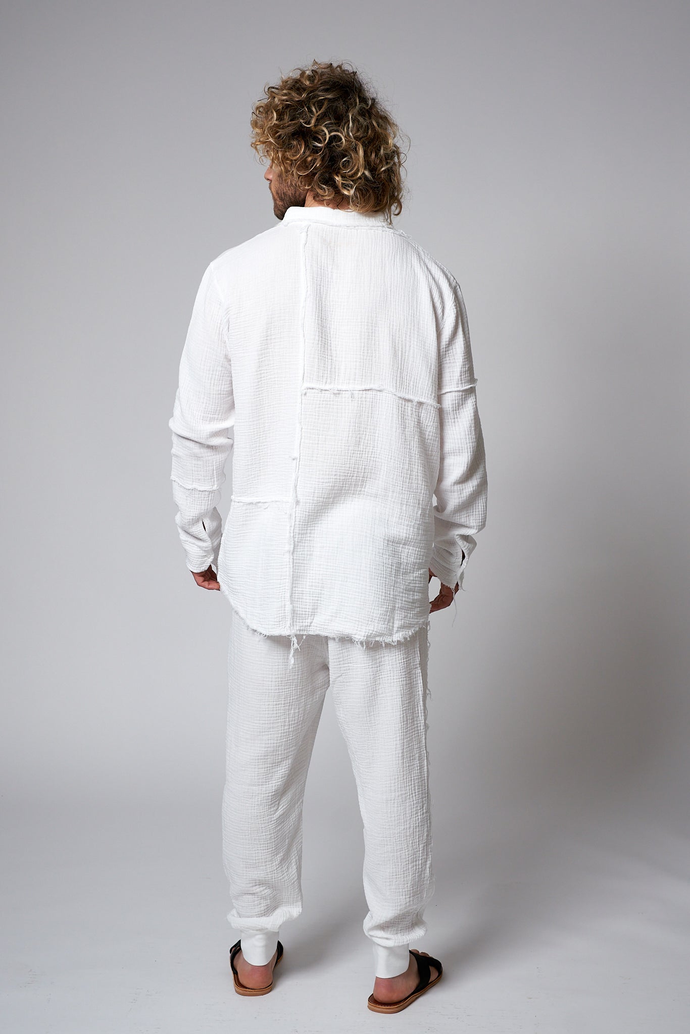 חולצת טטרה יוניסקס לבן