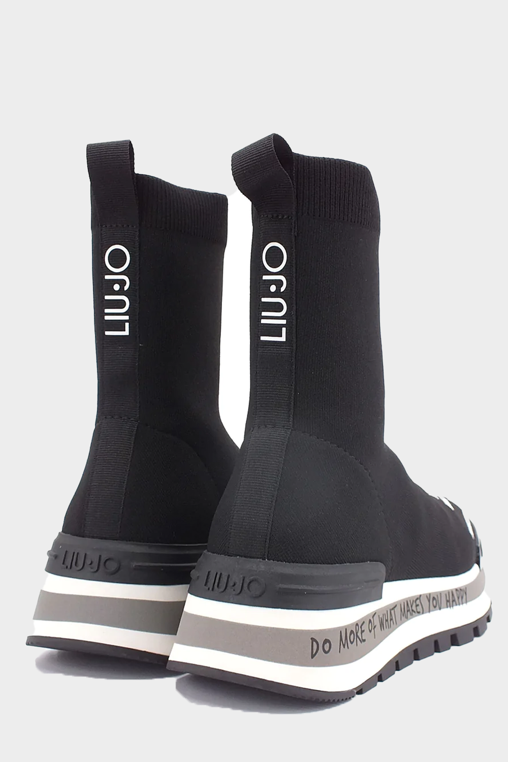נעלי גרב לנשים בצבע שחור LIU JO Vendome online | ונדום .