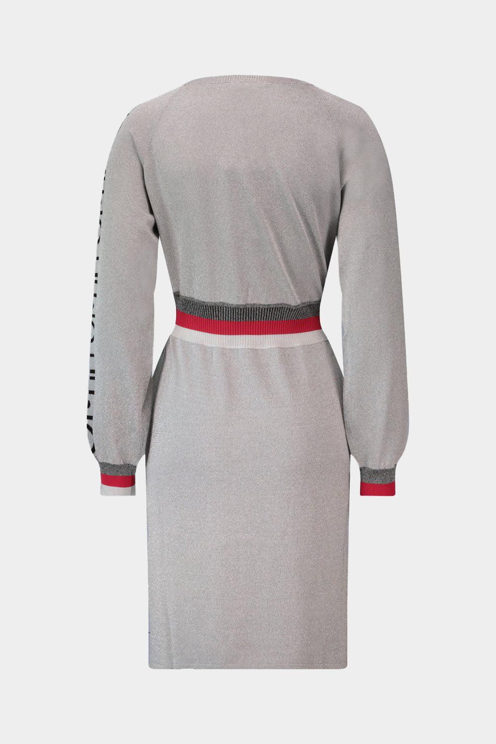 שמלת סריג לורקס לנשים שרוול לוגו LIU JO Vendome online | ונדום .