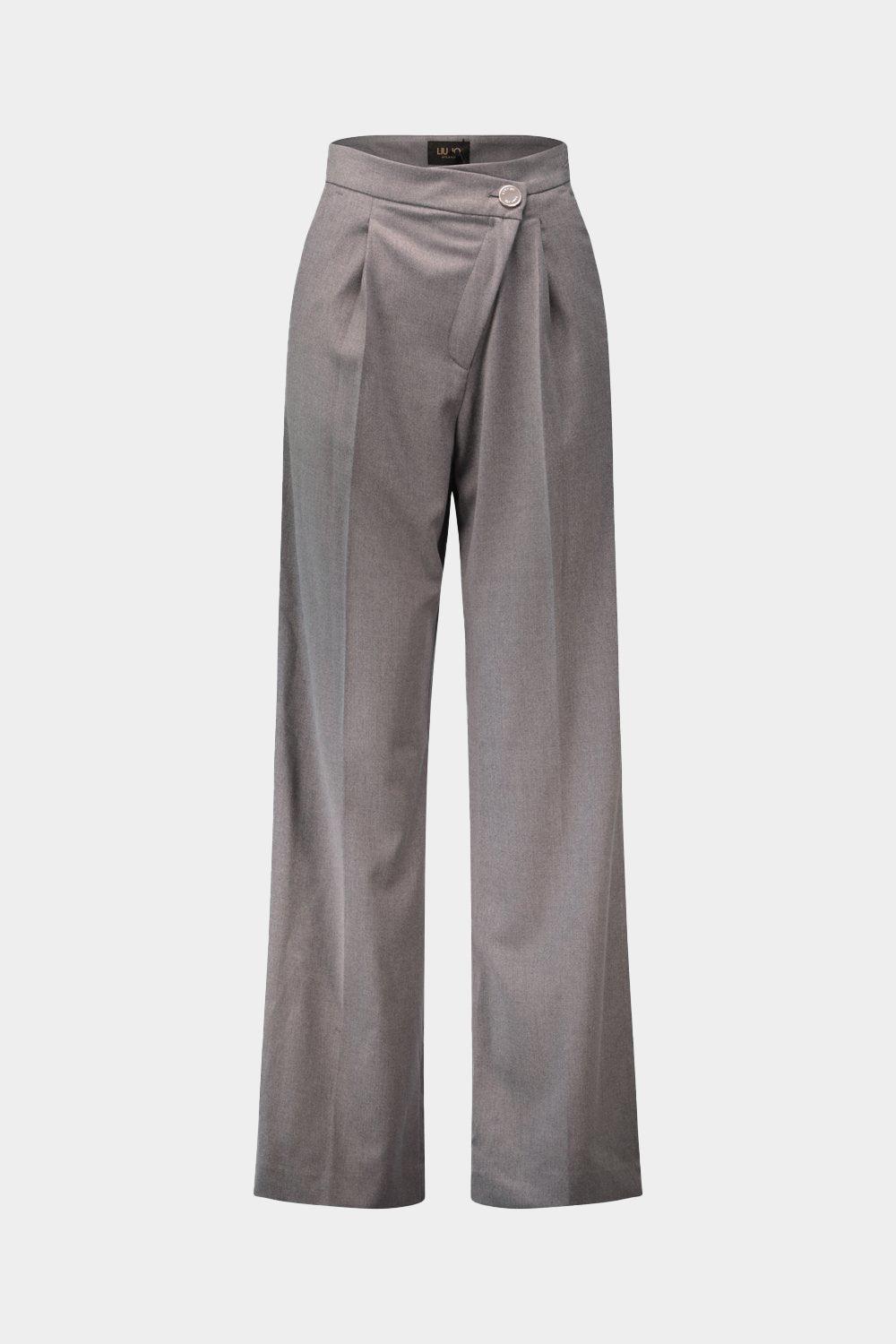מכנסי מעטפת מותן גבוה לנשים רגל רחבה LIU JO Vendome online | ונדום .