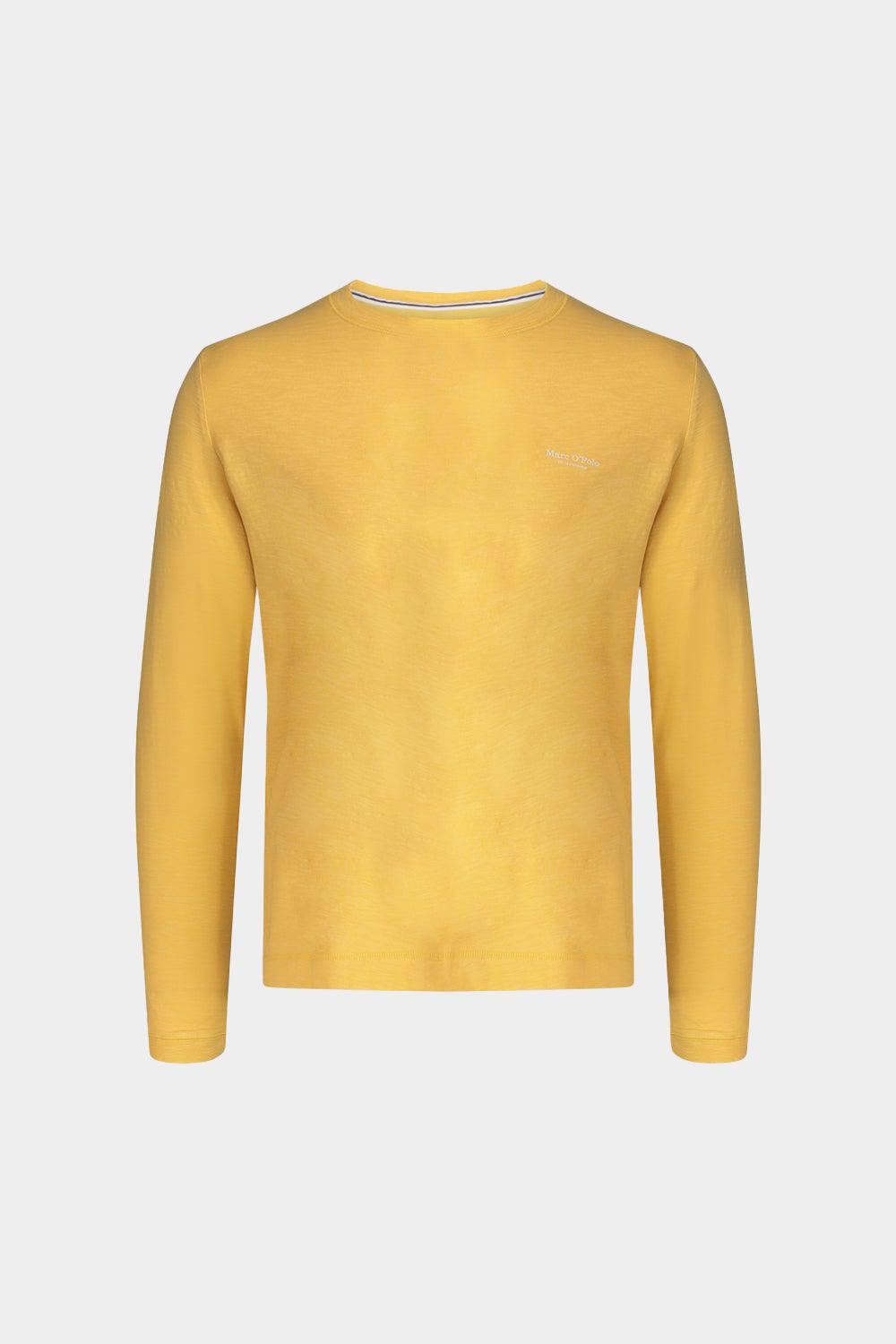 חולצת טי שירט שרוול ארוך לגברים לוגו MARC O'POLO Vendome online | ונדום .