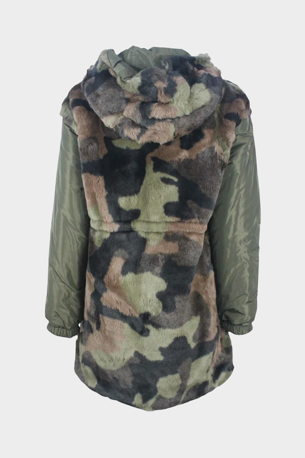 מעיל פרווה לנשים בצבע ירוק LIU JO Vendome online | ונדום .