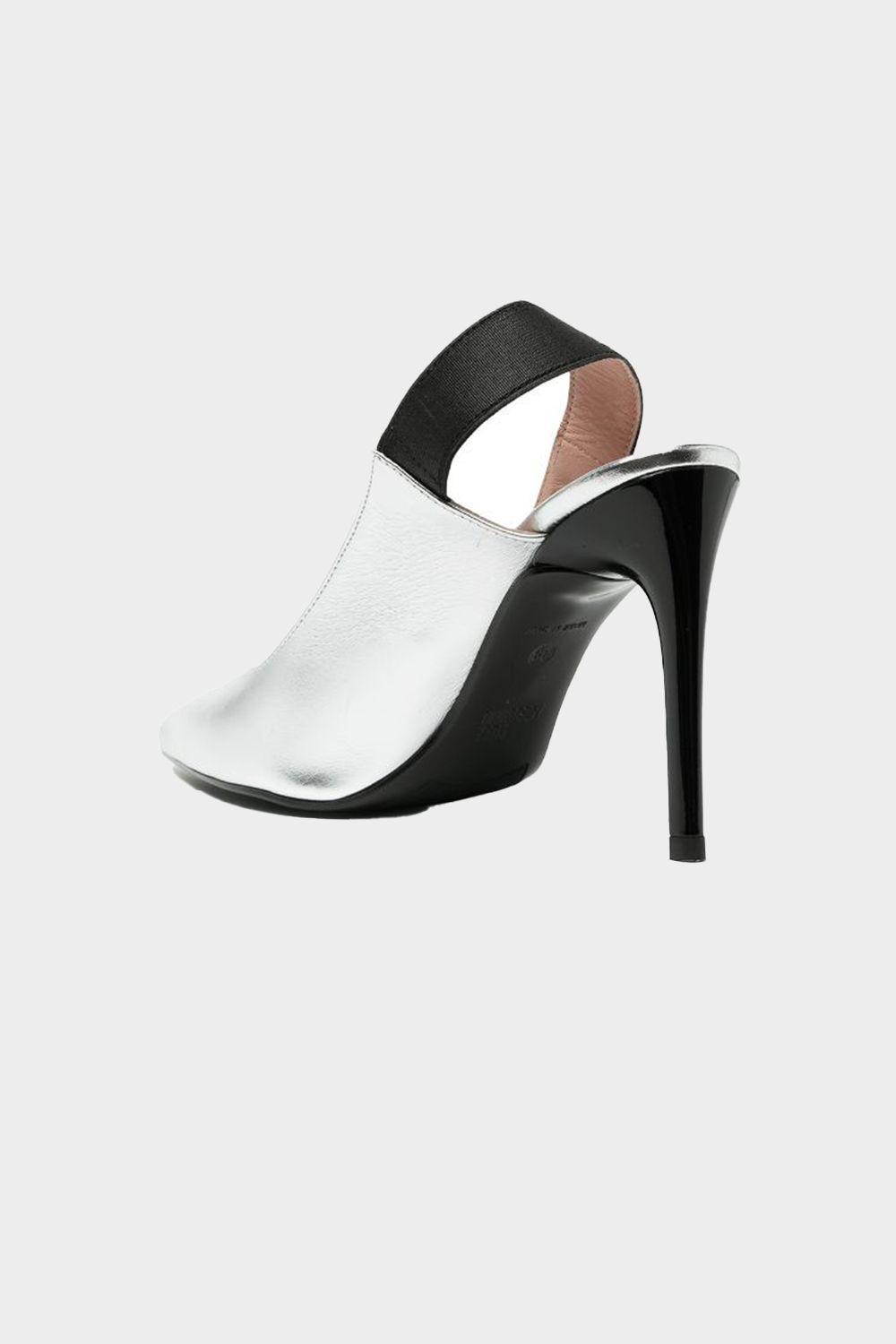 נעלי עקב לנשים בצבע כסוף MOSCHINO MOSCHINO Vendome online | ונדום .