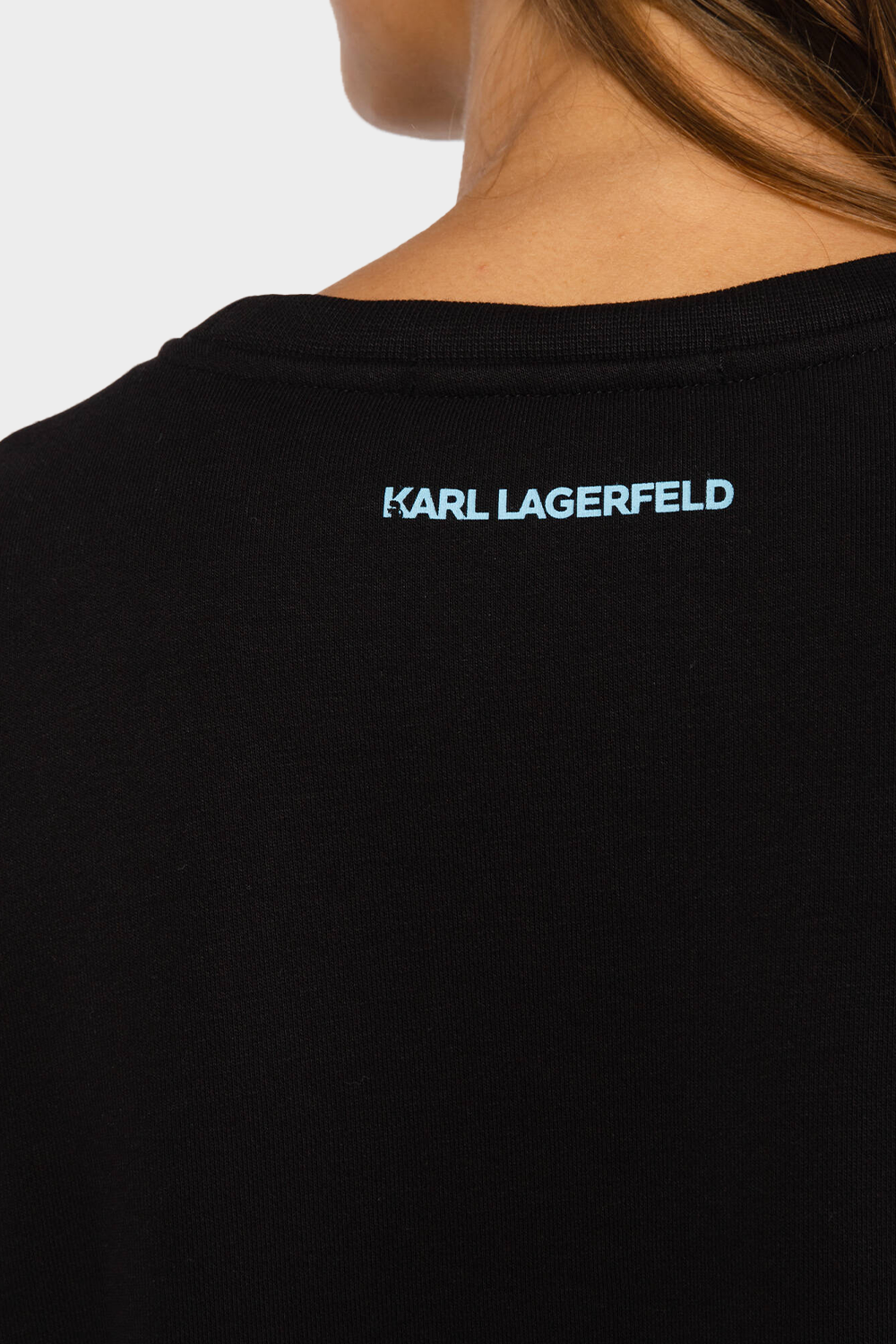 סווטשירט לנשים בצבע שחור KARL LAGERFELD Vendome online | ונדום .