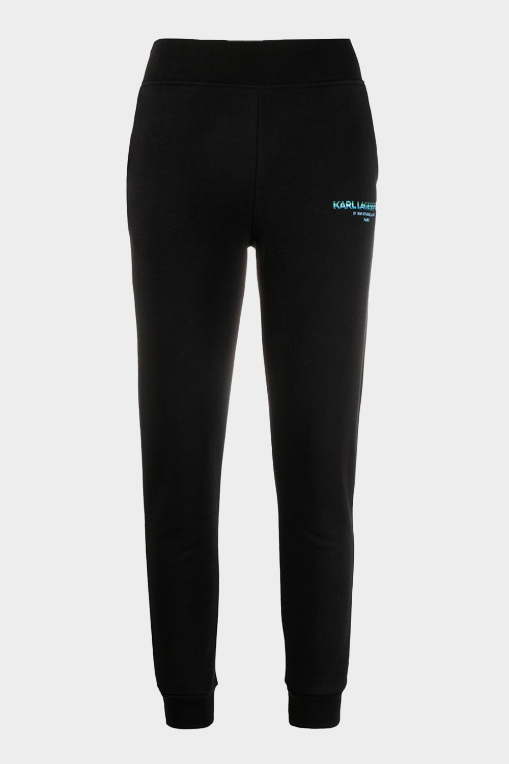 מכנסי טרנינג לנשים בצבע שחור KARL LAGERFELD Vendome online | ונדום .